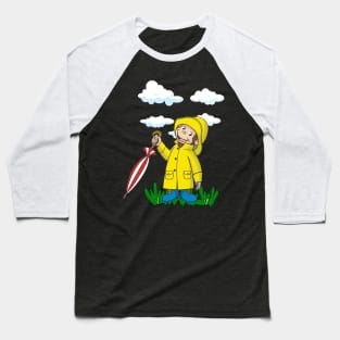 AFTER RAIN MONKEY Baseball T-Shirt